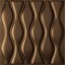 Ekena Millwork 19 5/8in. W x 19 5/8in. H Ariel EnduraWall Decorative 3D Wall Panel Covers 2.67 Sq. Ft. WP20X20AICAB - alternate 1